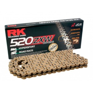 CADENA RK 520 GXW XW-RING PREM JP X 120 - ORO