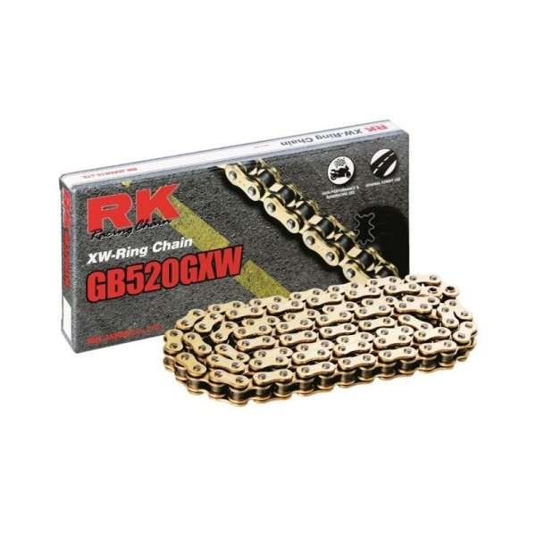 CADENA RK 520 GXW XW-RING PREM JP X 120 - ORO