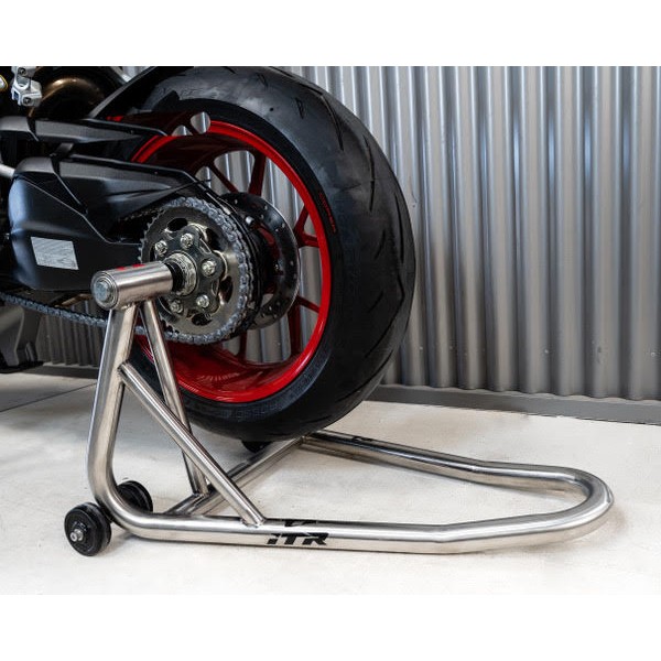 CABALLETE TRASERO MONOBRAZO ACERO (Ø 40MM)