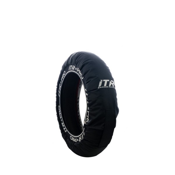 JUEGO DE CALENTADORES PARA SUPERMOTARD - PRO - NEGRO