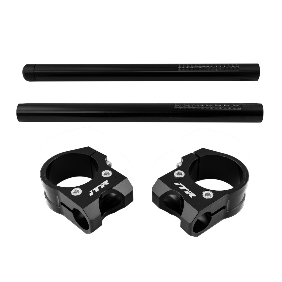 JUEGO DE SEMIMANILLARES STANDARD - NEGRO