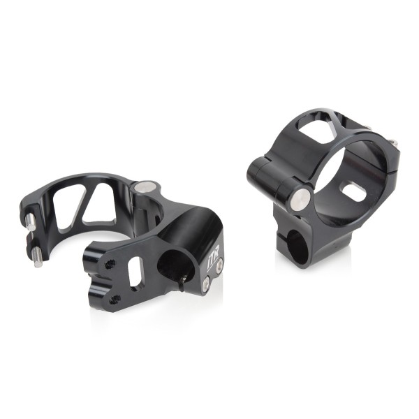 JUEGO DE SEMIMANILLARES ABIERTOS + BARRAS (NEGRO)