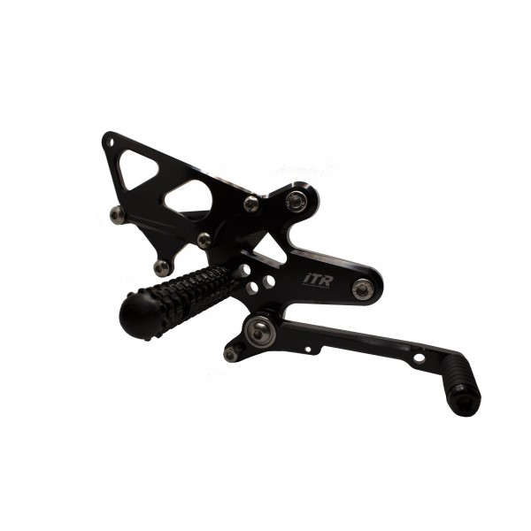 ESTRIBERAS MULTIREGULABLES - TIPO 1 - KAWASAKI 300 NINJA 2016 - NEGRO