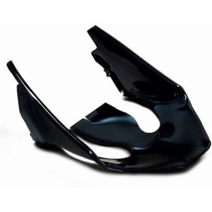 CANALIZADOR DE AIRE CARENADO DE FIBRA OFICIAL COMPETICION-KAWASAKI ZX10 2016-NEGRO