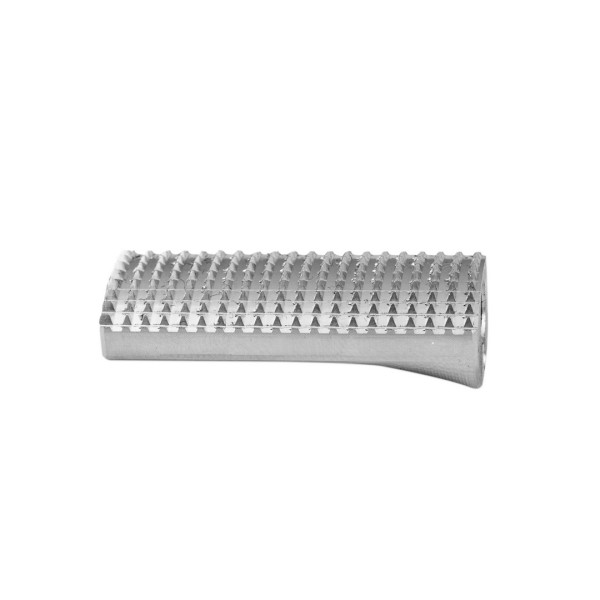 PUNTERA UNIVERSAL PALANCA DE FRENO PLANA - 6 MM - PLATA