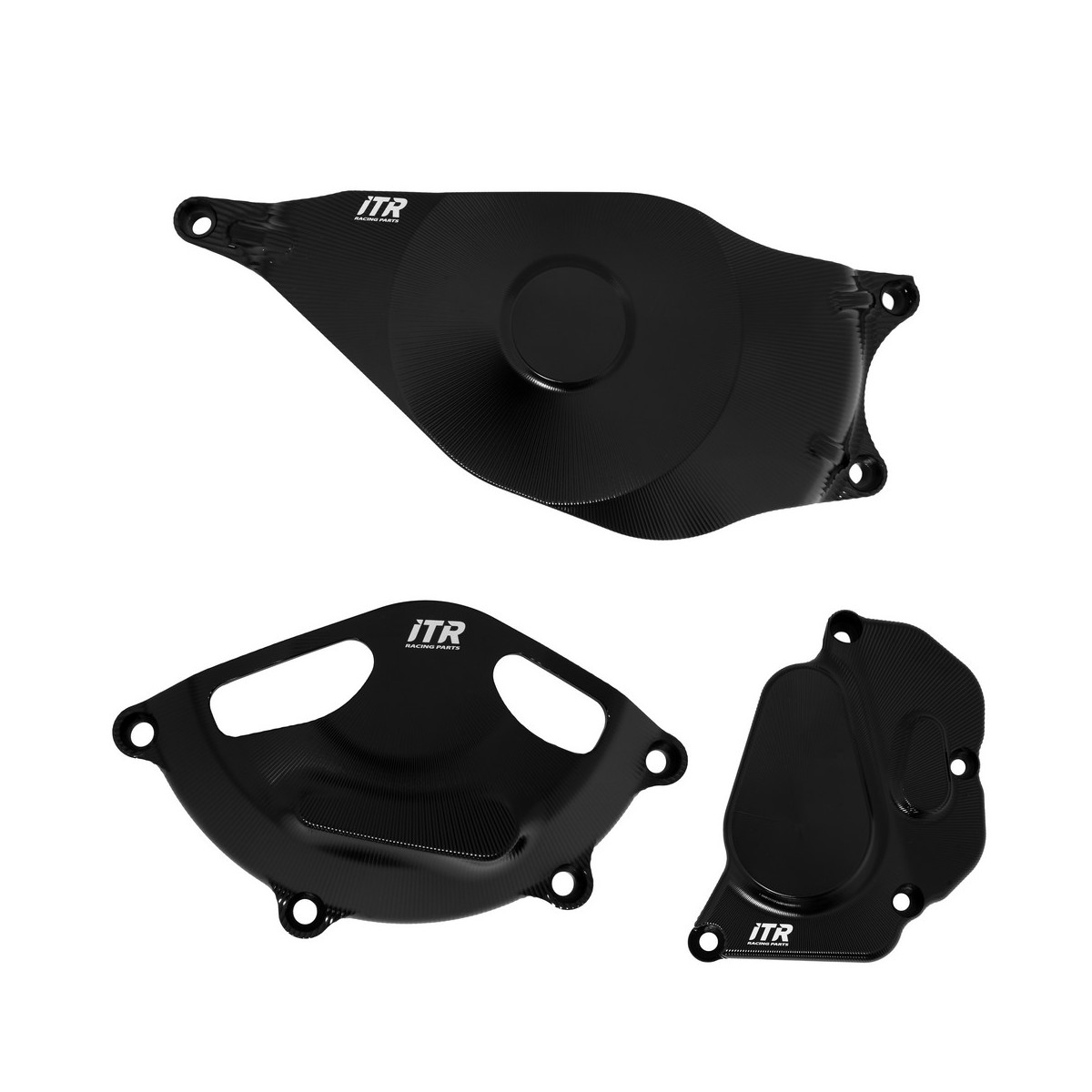 KIT PROTECTORES DE MOTOR METÁLICOS EN ALUMINIO - KAWASAKI ZX10 2016-2020