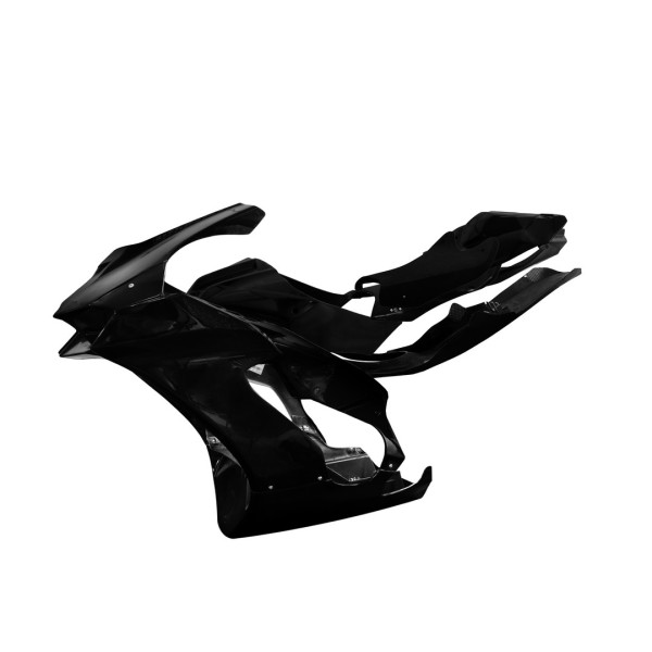 CARENADO DE FIBRA OFICIAL COMPETICIÓN KAWASAKI ZX10 2021 - NEGRO