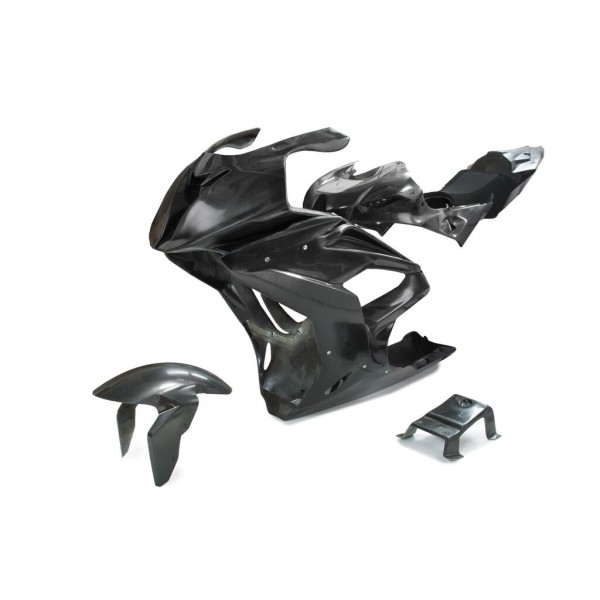 CARENADO DE FIBRA OFICIAL COMPETICIÓN - BMW S1000RR 2015-18- NEGRO