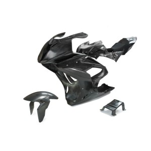 CARENADO DE FIBRA OFICIAL COMPETICIÓN - BMW S1000RR 2009-11 - NEGRO