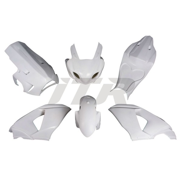 CARENADO DE FIBRA ECO -SUZUKI GSXR1000 2009-15 - BLANCO