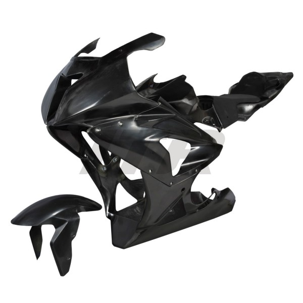 CARENADO DE FIBRA OFICIAL COMPETICIÓN - BMW S1000RR 2012-14; HP4 2013 - NEGRO