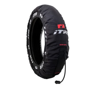 JUEGO DE CALENTADORES DIGITALES PRO -SBK- MEDIDAS 120/205 - NEGRO