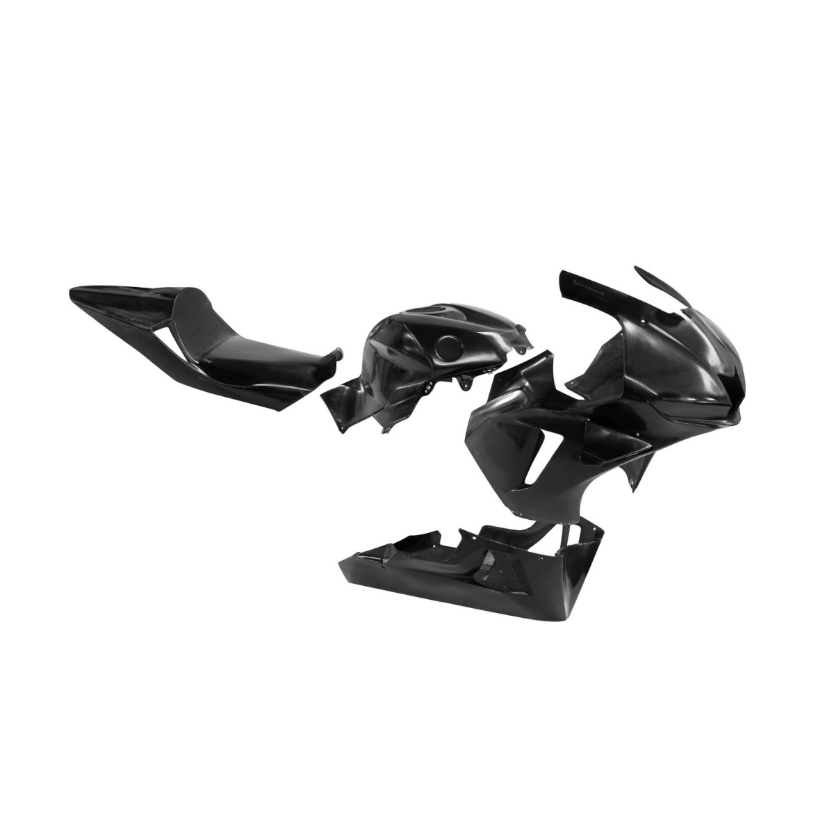 CARENADO DE FIBRA OFICIAL COMPETICIÓN HONDA CBR600RR 2023--