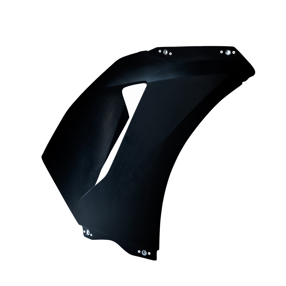 LATERAL DCHO. CARENADO FIBRA HONDA CBR600 2025 NEGRO
