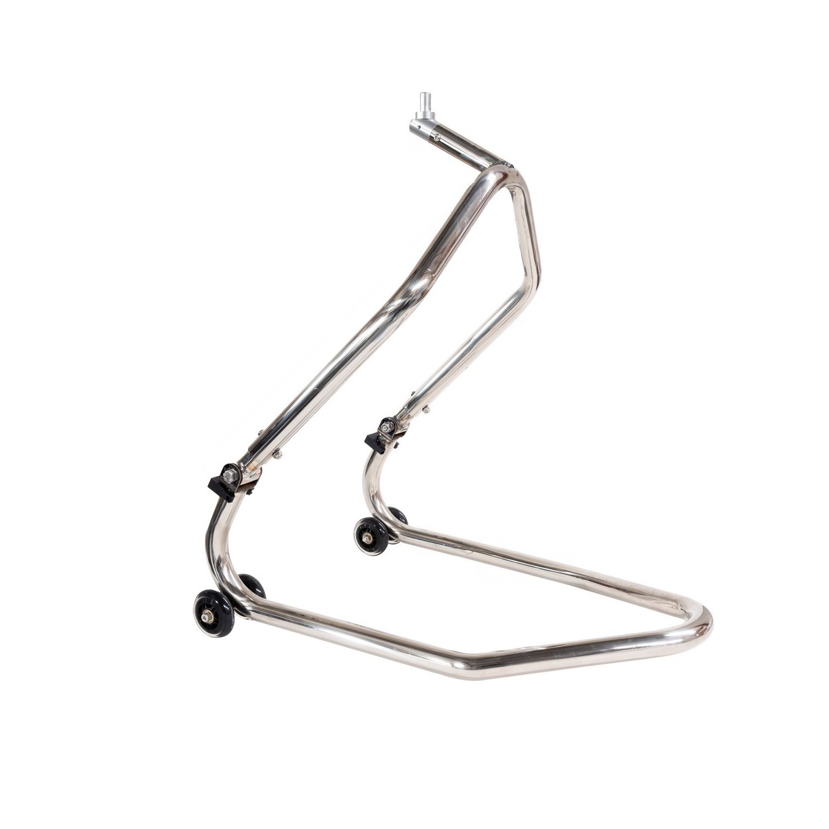 CABALLETE DELANTERO UNIVERSAL A TIJA EN ACERO INOXIDABLE