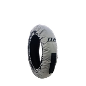 JUEGO DE CALENTADORES DIGITALES PRO -SBK- MEDIDAS 120/205 - ROJO