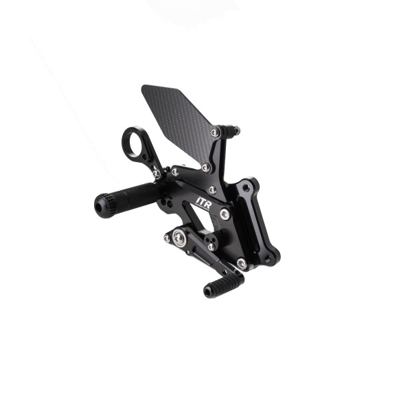 ESTRIBERAS MULTI REGULABLES - BMW S1000RR 2015-18 - NEGRO