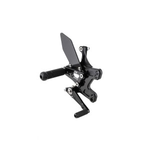 ESTRIBERAS MULTI REGULABLES - DUCATI PANIGALE 2013-16 - NEGRO