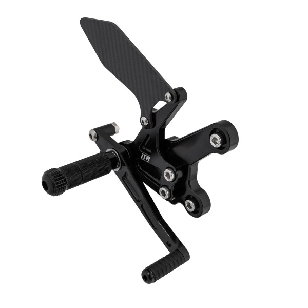 ESTRIBERAS MULTIREGULABLES - KAWASAKI 400 2018 -20 - NEGRO