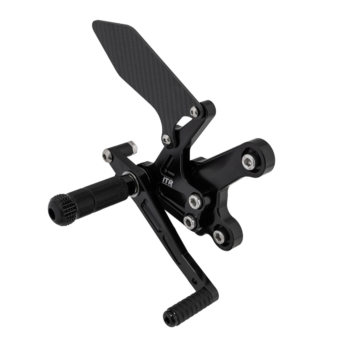 ESTRIBERAS MULTIREGULABLES - KAWASAKI 400 2018 -20 - NEGRO