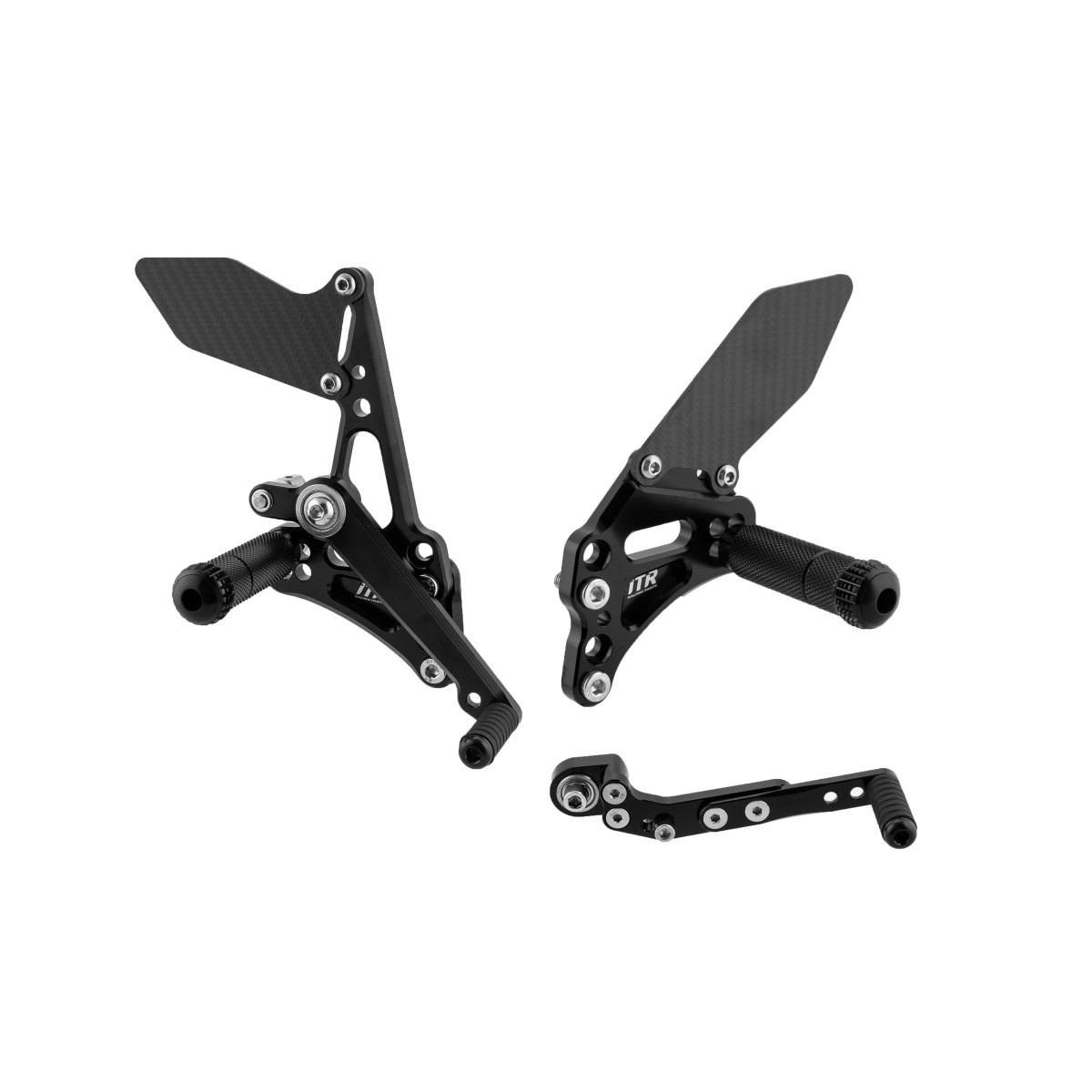 ESTRIBERAS MULTIREGULABLES - SUZUKI GSXR600/750 2011-- NEGRO