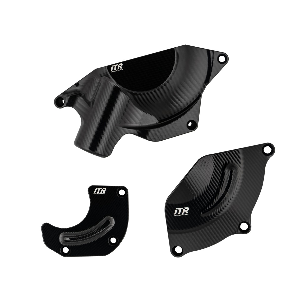 KIT PROTECTORES DE MOTOR METÁLICOS EN ALUMINIO - YAMAHA R6 2006-20