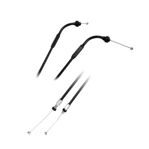 CABLES PARA PUÑO DE GAS RACING ITR - MEDIDA 1050MM - NEGRO