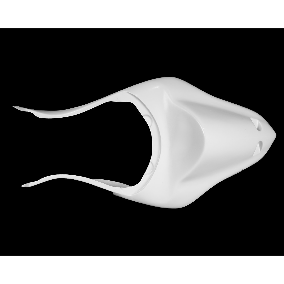 CARENADO DE FIBRA ECO - KAWASAKI ZX6 R 2007-08 - BLANCO