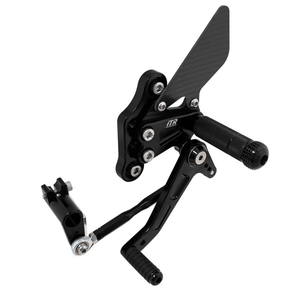 ESTRIBERAS MULTIREGULABLES - KAWASAKI 400 2018 -20 - NEGRO