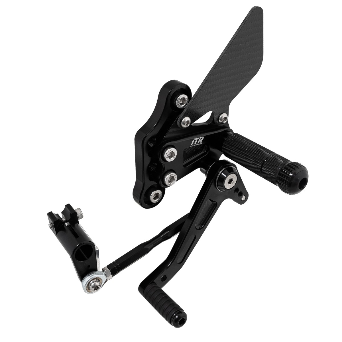 ESTRIBERAS MULTIREGULABLES - KAWASAKI 400 2018 -20 - NEGRO