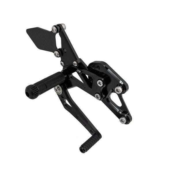 ESTRIBERAS MULTIREGULABLES - YAMAHA R3 2015-20 - NEGRO