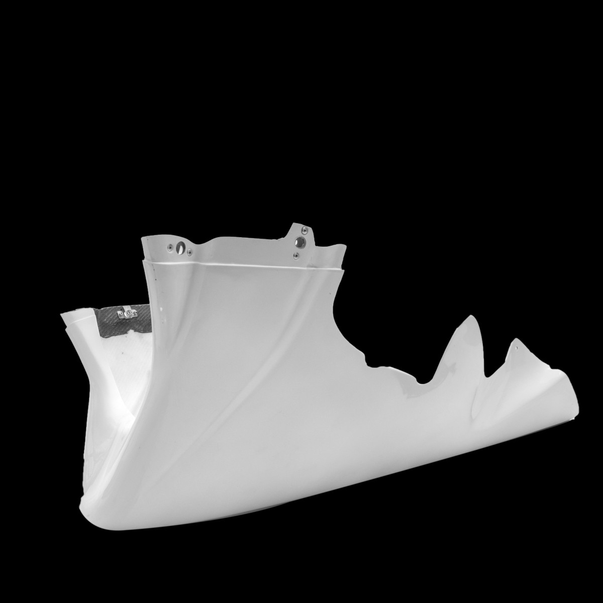 CARENADO DE FIBRA OFICIAL COMPETICION - YAMAHA R3 2016 - 18 - BLANCO