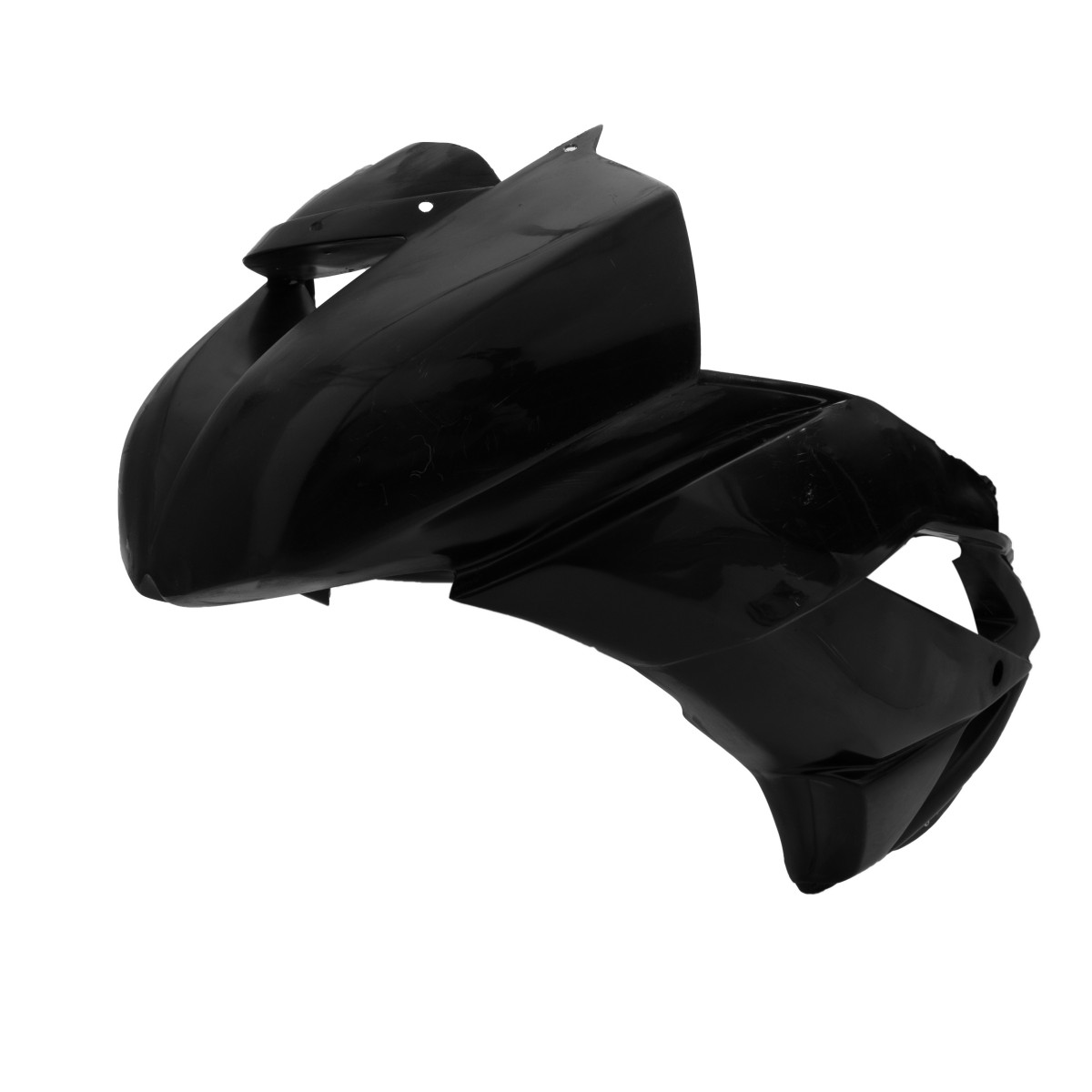 CARENADO DE FIBRA OFICIAL COMPETICIÓN - KAWASAKI ZX6R 2009-16 - NEGRO