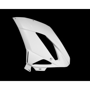 CARENADO DE FIBRA ECO - KAWASAKI ZX6 2009-2017 - BLANCO